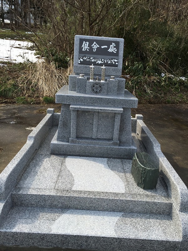 洋型墓石 オリジナル墓石 その他 施工実績 田中憲石材